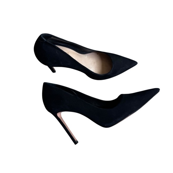 Schutz - Lou Black Classic Stilletto Pump Heel Sz 7.5 - Picture 1 of 10